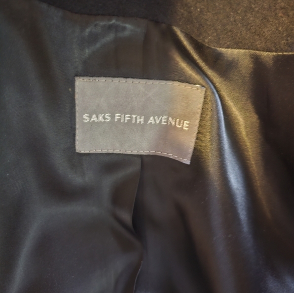 Sale #aks Fifth Avenue Wool & Cashmere Coat, Size 10 - Picture 4 of 8